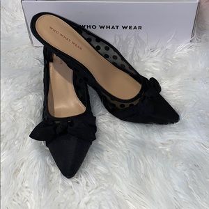 WHO WHAT WEAR  kitten pump